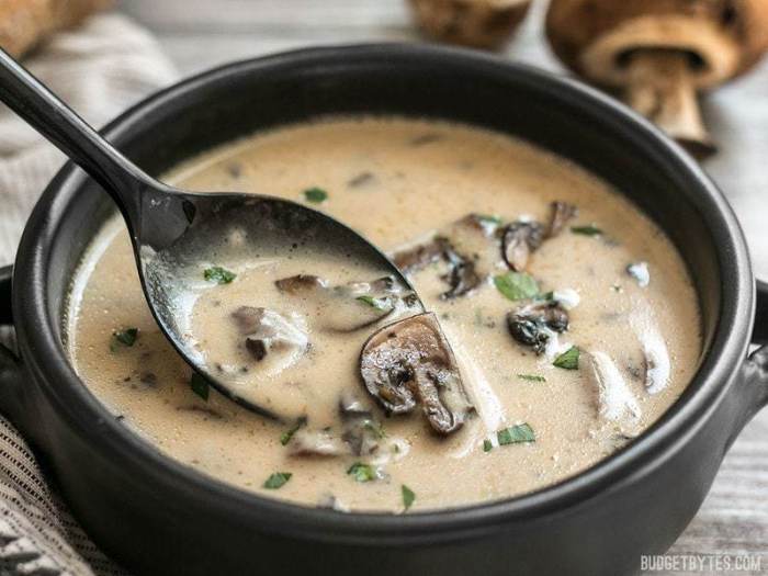 Mushroom soups recipes