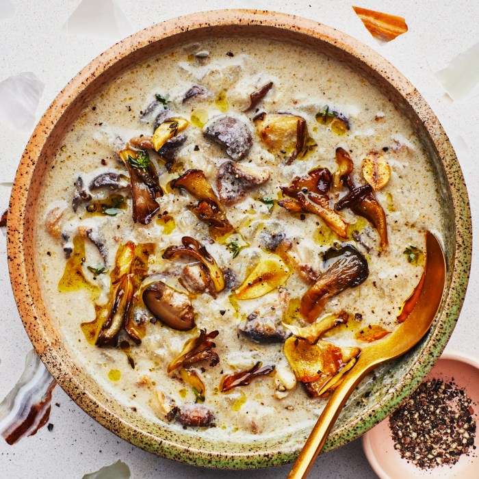 Mushroom soups recipes