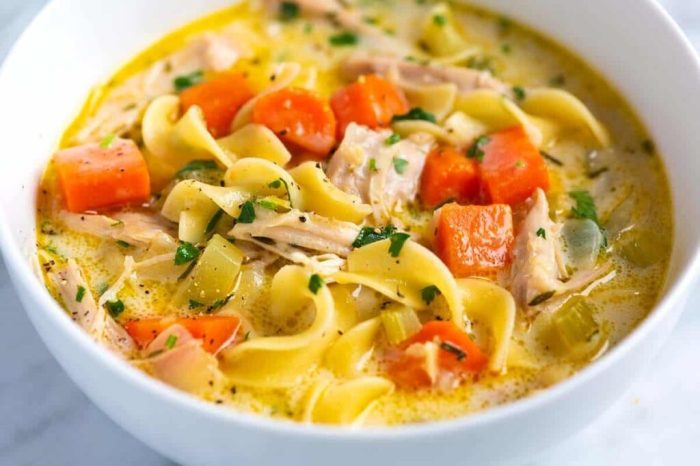 Paula deen chicken soup recipe