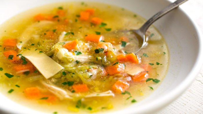 Liquid soup recipes